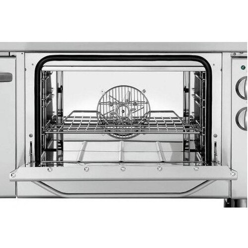 Bartscher Cuiseur Électrique avec Four | 6 Plaques de Cuisson Ø220mm | 400V | Gastronorm 1/1 | 1200x700x850(h)mm