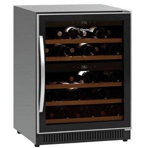 Bartscher Cave á Vin Noir | Mode Silencieux | 2 Zones de Température | 590x575x825(h)mm Bartscher Cave á Vin Noir | Mode Silencieux | 2 Zones de Température | 590x575x825(h)mm