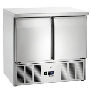 Bartscher Mini-Table Réfrigérée | Format GN1/1 | 2 Portes | 900x700x882(h)mm