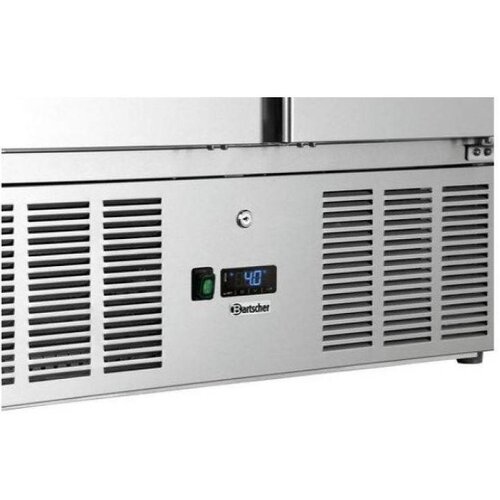 Bartscher Mini-Table Réfrigérée | Format GN1/1 | 2 Portes | 900x700x882(h)mm