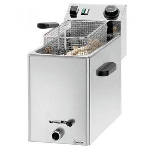 Bartscher Friteuse SNACK XL Plus | 8 Litres | 3,4kW | Avec Vidange | 245x720x470(h)mm Bartscher Friteuse SNACK XL Plus | 8 Litres | 3,4kW | Avec Vidange | 245x720x470(h)mm