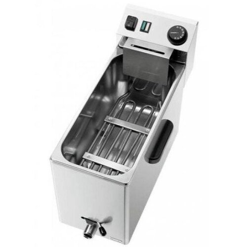 Bartscher Friteuse SNACK XL Plus | 8 Litres | 3,4kW | Avec Vidange | 245x720x470(h)mm
