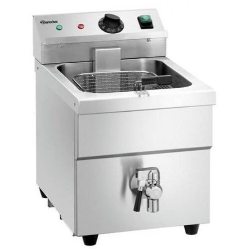 Bartscher Friteuse à Induction Inox | 8 Litres | 3500W | Avec Panier | 290x480x515(h)mm