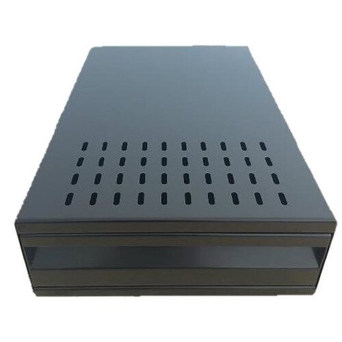 Lineoplus Tiroir à Marc de Café | Inox NOIR | 395x270x115(h)mm Lineoplus Tiroir à Marc de Café | Inox NOIR | 395x270x115(h)mm