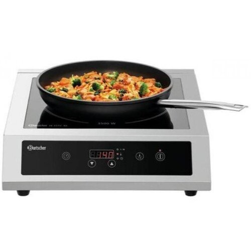 Bartscher Réchaud à Induction 35TC XL | 3500W | Zone de Cuisson Ø300mm | 440x540x125(h)mm Bartscher Réchaud à Induction 35TC XL | 3500W | Zone de Cuisson Ø300mm | 440x540x125(h)mm