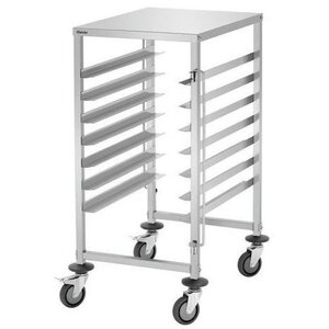 Bartscher Chariot de Rangement | 7 Grilles 60x40cm | 535x685x1010(h)mm