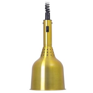 CHRselect Lampe Chauffante Bronze | Ø180x360mm | Fabriqué en Europe | Cable 1800mm | Ampoule 250W Incl.