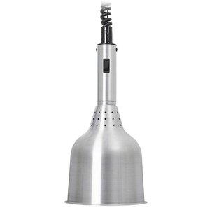 CHRselect Lampe Chauffante Aluminium | Ø180x360mm | Fabriqué en Europe | Cable 1800mm | Ampoule 250W Incl.