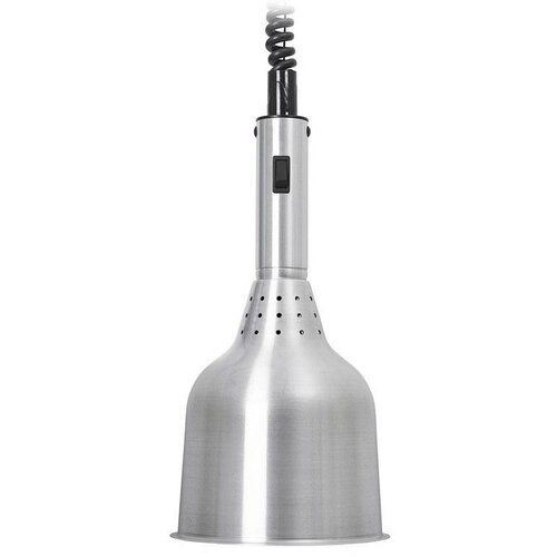 CHRselect Lampe Chauffante Aluminium | Ø180x360mm | Fabriqué en Europe | Cable 1800mm | Ampoule 250W Incl.