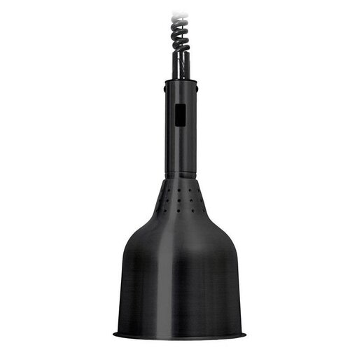 CHRselect Lampe Chauffante Noire | Ø180x360mm | Fabriqué en Europe | Cable 1800mm | Ampoule 250W Incl.