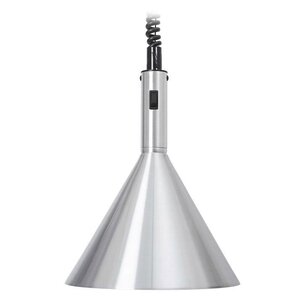 CHRselect Lampe Chauffante Retro Aluminium | Ø280x360mm | Fabriqué en Europe | Cable 1800mm | Ampoule 250W Incl.