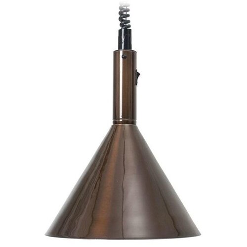 CHRselect Lampe Chauffante Retro Cuivre | Ø280x360mm | Fabriqué en Europe | Cable 1800mm | Ampoule 250W Incl.