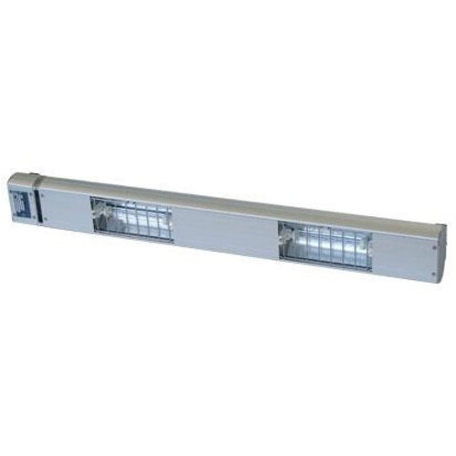 Roband Lampe Chauffante à Quartz | 2 Lampes Integrées/ 700W | Dim. 900mm | avec Intérrupteur!
