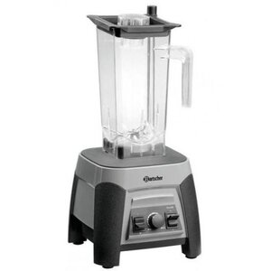 Bartscher Mixeur Blender Pro | 2,5 Liter | 1500W | Godet Plastique  Transparent | 225x225x555(h)mm