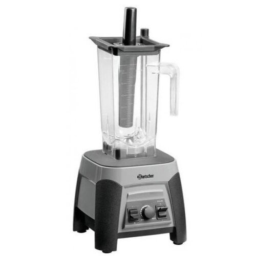 Bartscher Mixeur Blender Pro | 2,5 Liter | 1500W | Godet Plastique  Transparent | 225x225x555(h)mm