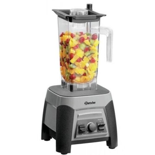 Bartscher Mixeur Blender Pro | 2,5 Liter | 1500W | Godet Plastique  Transparent | 225x225x555(h)mm
