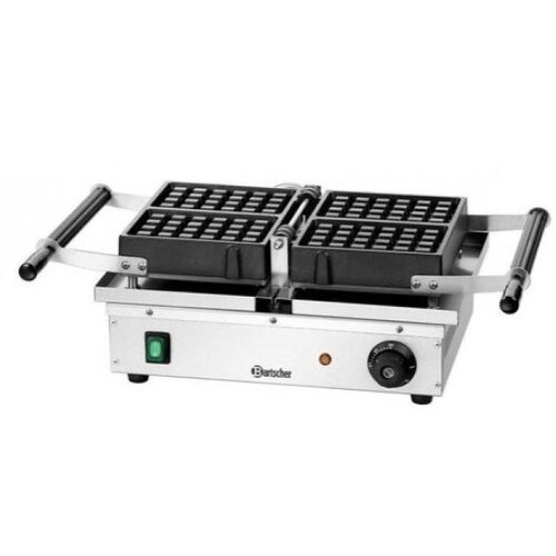 Bartscher Gaufrier "Deluxe II" | 1,5kW | Revêtement Antiadhésif | 525x340x250(h)mm Bartscher Gaufrier "Deluxe II" | 1,5kW | Revêtement Antiadhésif | 525x340x250(h)mm