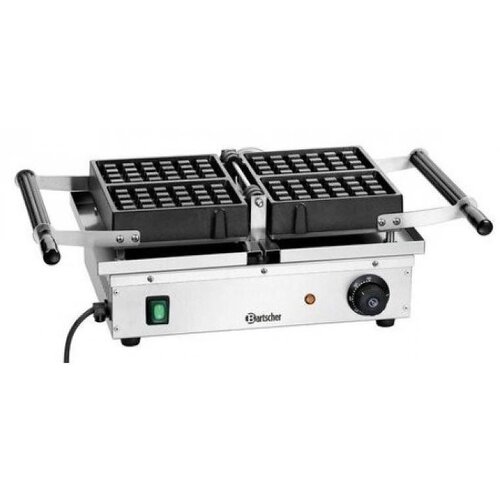 Bartscher Gaufrier "Deluxe II" | 1,5kW | Revêtement Antiadhésif  |  525x340x250(h)mm