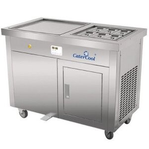 Emga Teppanyaki à Glace Inox avec 6x GN1/9  | DIGITAL | 230V/3600W | 1160x640x960(h)m