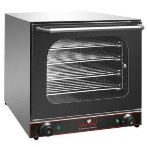 CaterChef Four à Convection Inox | 4 Plaques Incl. | 2670W | 600x600x570(h)mm