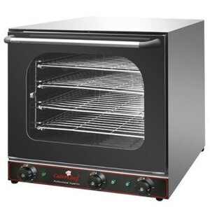 CaterChef Four à Convection Inox | 4 Plaques Incl. | 2670W + Grill 2000W | 573x620x592(h)mm