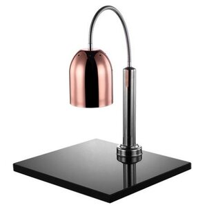 Emga Lampe Chauffante Cuivre | Modèle de Table + Plateau 50x45cm | 650(h)mm | avec Interrupteur!