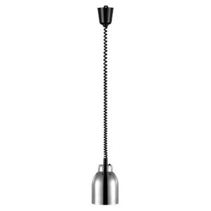 Emga Lampe Chauffante Chrome | Cable 180cm | Ø160x180mm | avec Interrupteur!