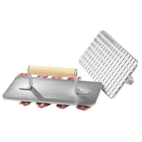 Emga Presse à Steak Aluminium | Cuisson Plus Rapide de la Viande