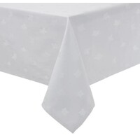 Nappe Feuille de Lierre | Rectangulaire | 100% Coton Blanc | Disponibles en 6 Tailles