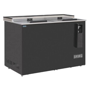 Polar Refroidisseur à Bouteilles Verrouillable | 417 Litres | Acier Peint | DIGITAL | 1255x687x888(h)mm