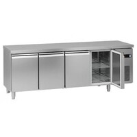 Comptoir Réfrigéré Snowflake 4 Portes | SCR-225CH | 625 Litres | 2242x700x(h)830-900mm