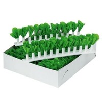 Séparateurs de Vitrine Vert | Decoration Plastique