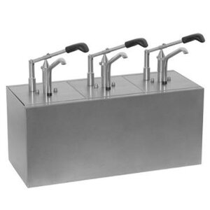 Emga Distributeur de Sauces INOX | Complet 3x1/6GN