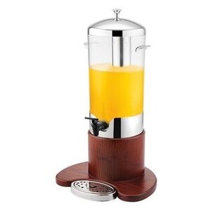 Emga Distributeur de Boisson Froid | 5 Litres | Bois/Inox | 520(h)mm