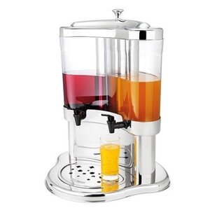 Emga Distributeur de Boisson Double | 2x5 Litres | 530(h)mm