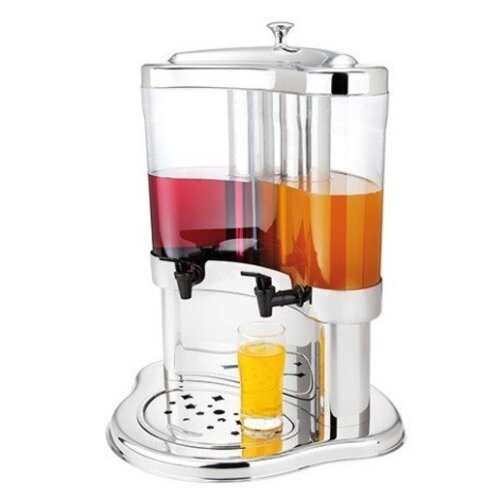 Emga Distributeur de Boisson Double | 2x5 Litres | 530(h)mm