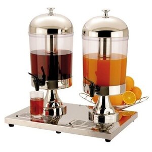 Emga Distributeur de Boisson Double | 2x 8 Litres | 550(h)mm