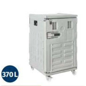 Linum Container Isotherme Série Cargo | Avec Roues | 370Litres | -30° à +100°C | 800x840x(h)1310mm Linum Container Isotherme Série Cargo | Avec Roues | 370Litres | -30° à +100°C | 800x840x(h)1310mm