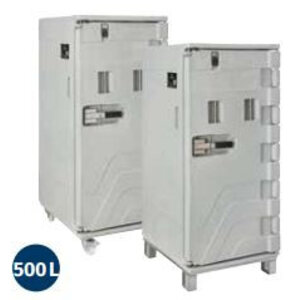 Linum Container Isotherme Serie Cargo | Avec Roues | 500 Litres | -30° à +100°C | 715x850x(h)1675mm Linum Container Isotherme Serie Cargo | Avec Roues | 500 Litres | -30° à +100°C | 715x850x(h)1675mm