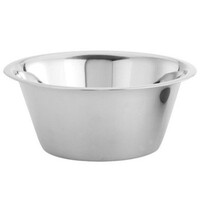 Bassine de Cuisine INOX | Fond Plat | Disponibles en 3 Tailles