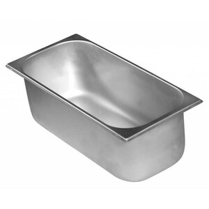 Combisteel Bac à Glace Inox | 5 Litres | 165x360x120(h)mm Combisteel Bac à Glace Inox | 5 Litres | 165x360x120(h)mm