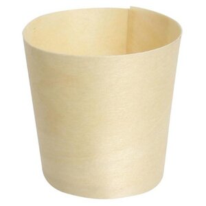 CHRselect Pot à Sauce en Bouleau | 40x40mm | Lot de 100