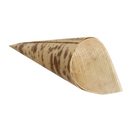 CHRselect Cônes en Écorces de Bambou | Ø35x80mm | Lot de 200