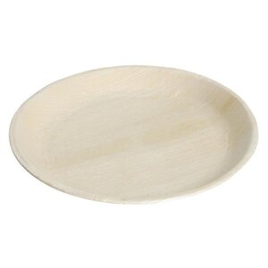 CHRselect Assiettes en Feuilles de Palmier | 250mm | Lot de 100