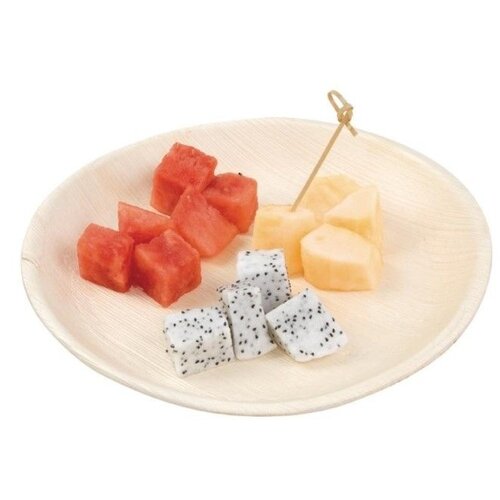 CHRselect Assiettes en Feuilles de Palmier | 250mm | Lot de 100