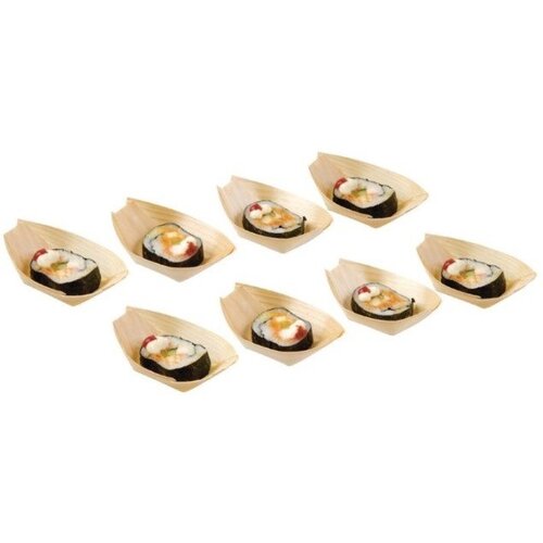 CHRselect Plats en Bouleau Pirogue | 80mm | Lot de 100