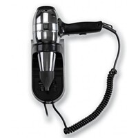 Sèche-Cheveux Hôtellerie INOX | 2 Vitesses | 1300W | avec Prise de Rasoir Universelle