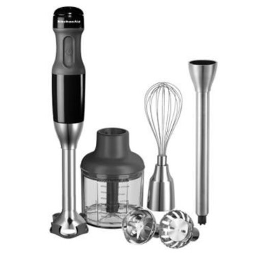 KitchenAid Set Mixeur Pro KitchenAid | 2 Plongeurs 14cm et 27cm | 3 Couteaux KitchenAid Set Mixeur Pro KitchenAid | 2 Plongeurs 14cm et 27cm | 3 Couteaux