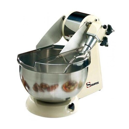 Santos Pétrin Mélangeur Aluminium | 10 Litres | Cuve Amovible | 230V/600W Santos Pétrin Mélangeur Aluminium | 10 Litres | Cuve Amovible | 230V/600W