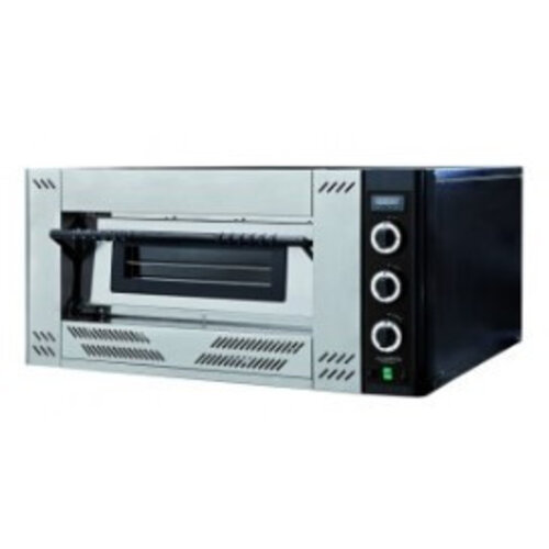 Combisteel Four à Pizza Inox sur Gaz | 9 Pizzas de Ø300mm | Gaz 27kW/ 230V | 1305x1362x560(h)mm Combisteel Four à Pizza Inox sur Gaz | 9 Pizzas de Ø300mm | Gaz 27kW/ 230V | 1305x1362x560(h)mm